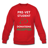 Pre- Vet Student Crewneck Sweatshirt-Unisex Crewneck Sweatshirt | Gildan 18000-I love Veterinary