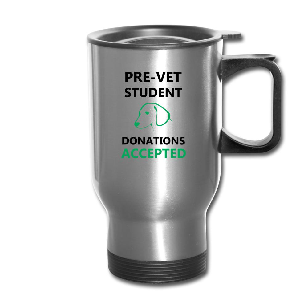 Pre- Vet Student - Donations Accepted 14oz Travel Mug-Travel Mug | BestSub B4QC2-I love Veterinary