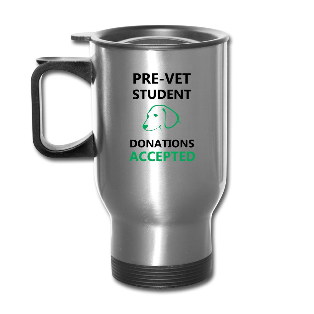 Pre- Vet Student - Donations Accepted 14oz Travel Mug-Travel Mug | BestSub B4QC2-I love Veterinary