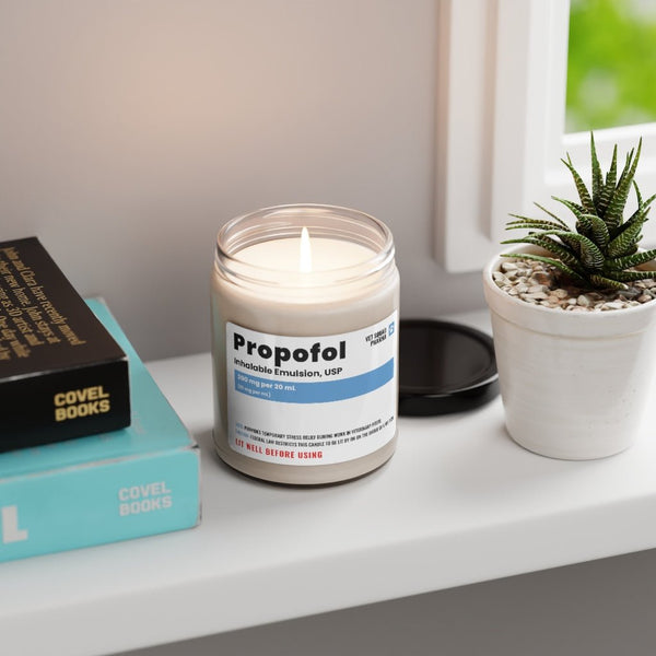 Propofol Design - Scented Soy Candle-Candles-I love Veterinary