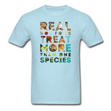 Real Doctors treat more than one species Unisex T-Shirt-Unisex Classic T-Shirt | Fruit of the Loom 3930-I love Veterinary