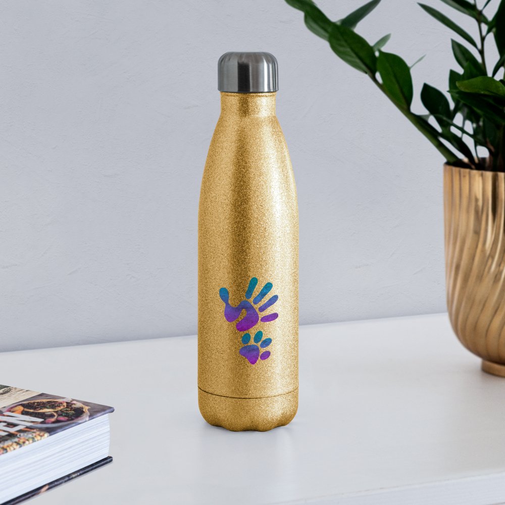 Sarah Parsons Collection - Insulated Stainless Steel Water Bottle-Insulated Stainless Steel Water Bottle | DyeTrans-I love Veterinary