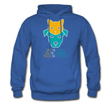 Save the injured, love the abandoned, rescue the mistreated Unisex Hoodie-Men's Hoodie | Hanes P170-I love Veterinary