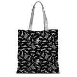 Sea world black pattern Classic Sublimation Tote Bag-Classic Sublimation Tote Bag-I love Veterinary