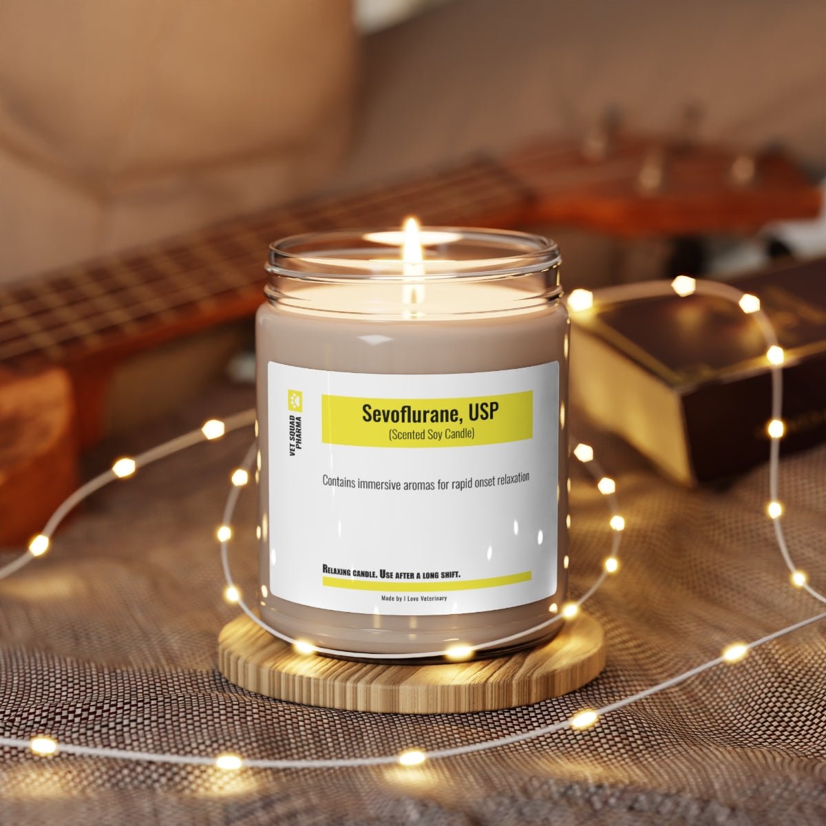 Sevoflurane Design - Scented Soy Candle-Candles-I love Veterinary