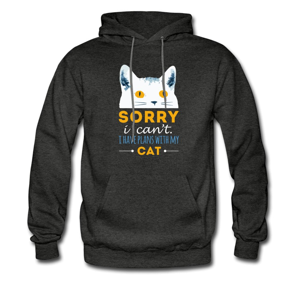 Sorry I can't I have plans with my Cat Unisex Hoodie-Men's Hoodie | Hanes P170-I love Veterinary