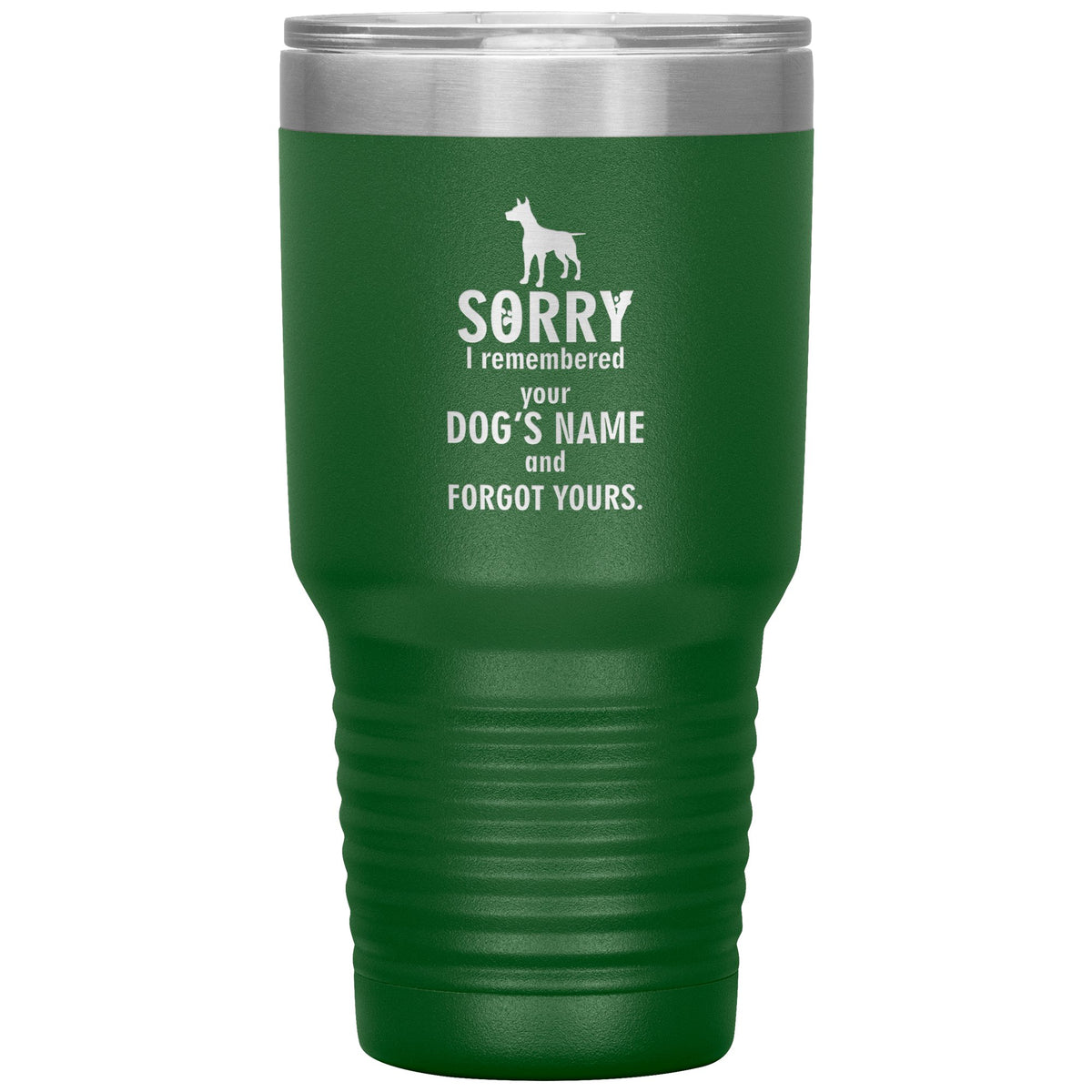 Sorry I remembered your dogs name Vacuum Tumbler Vet Tech/Vet Student/Dog Lover 30 oz-Tumblers-I love Veterinary