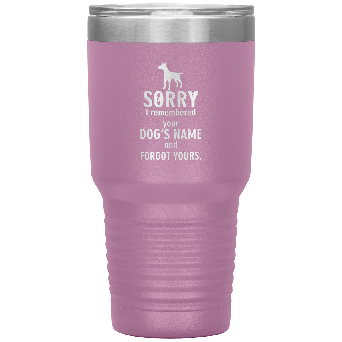 Sorry I remembered your dogs name Vacuum Tumbler Vet Tech/Vet Student/Dog Lover 30 oz-Tumblers-I love Veterinary