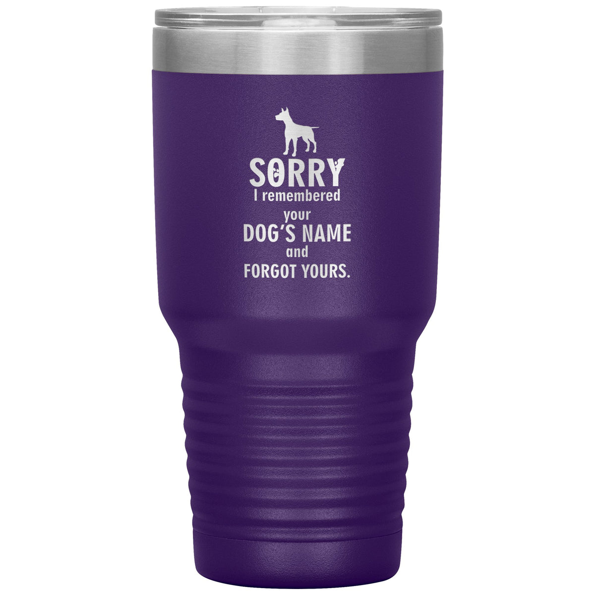 Sorry I remembered your dogs name Vacuum Tumbler Vet Tech/Vet Student/Dog Lover 30 oz-Tumblers-I love Veterinary