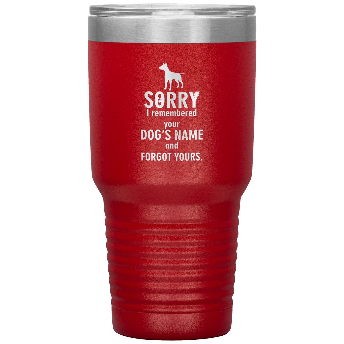 Sorry I remembered your dogs name Vacuum Tumbler Vet Tech/Vet Student/Dog Lover 30 oz-Tumblers-I love Veterinary
