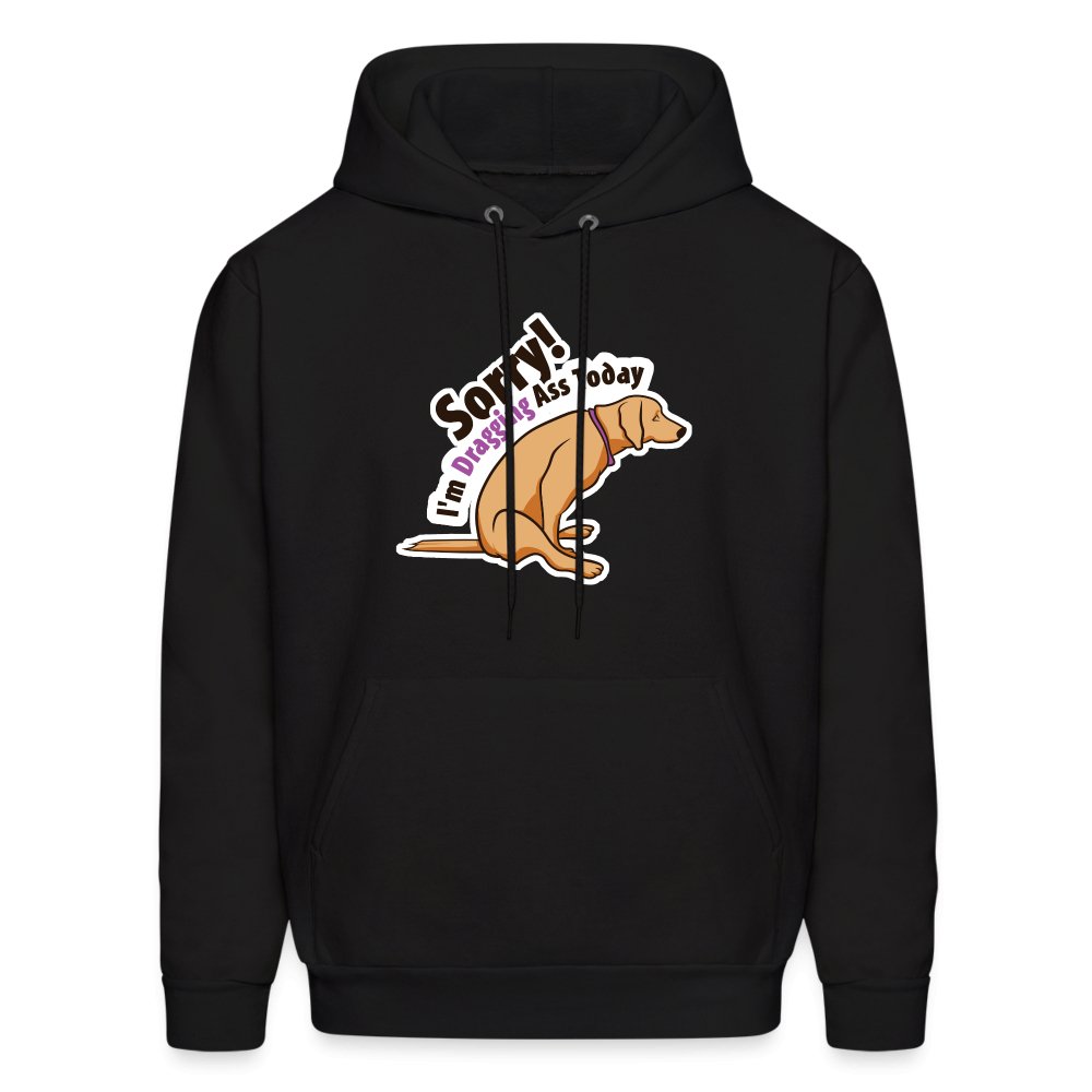 Sorry I'm dragging ass today Unisex Hoodie-Men's Hoodie | Hanes P170-I love Veterinary