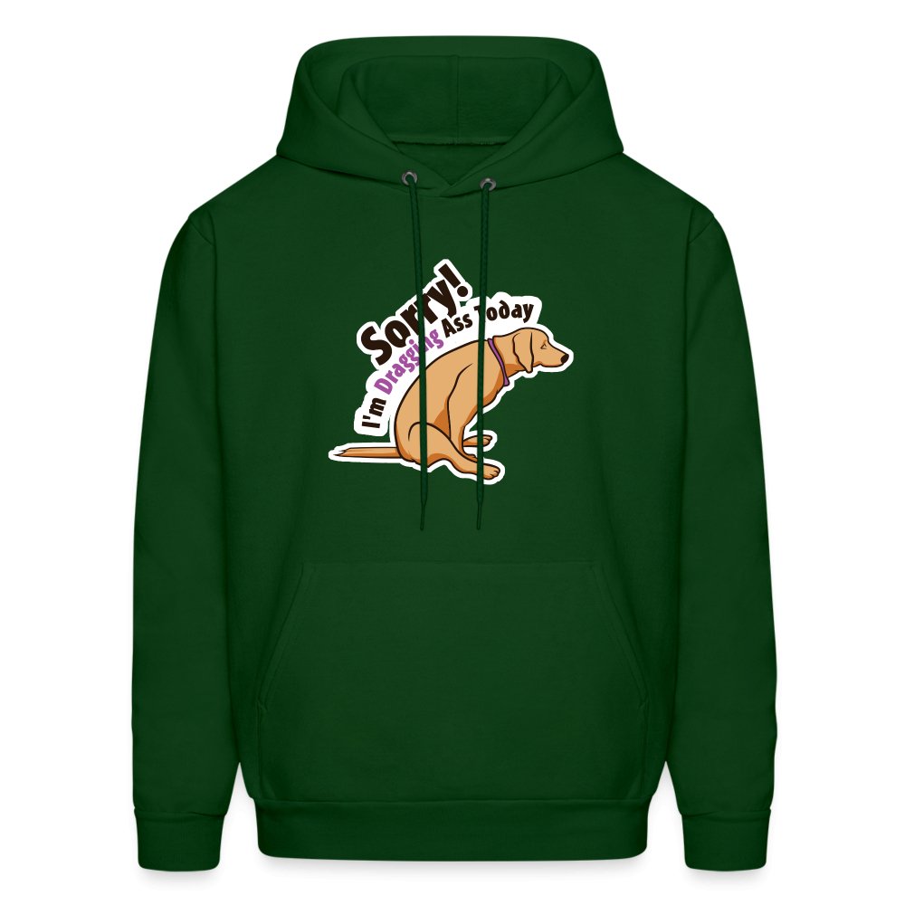 Sorry I'm dragging ass today Unisex Hoodie-Men's Hoodie | Hanes P170-I love Veterinary