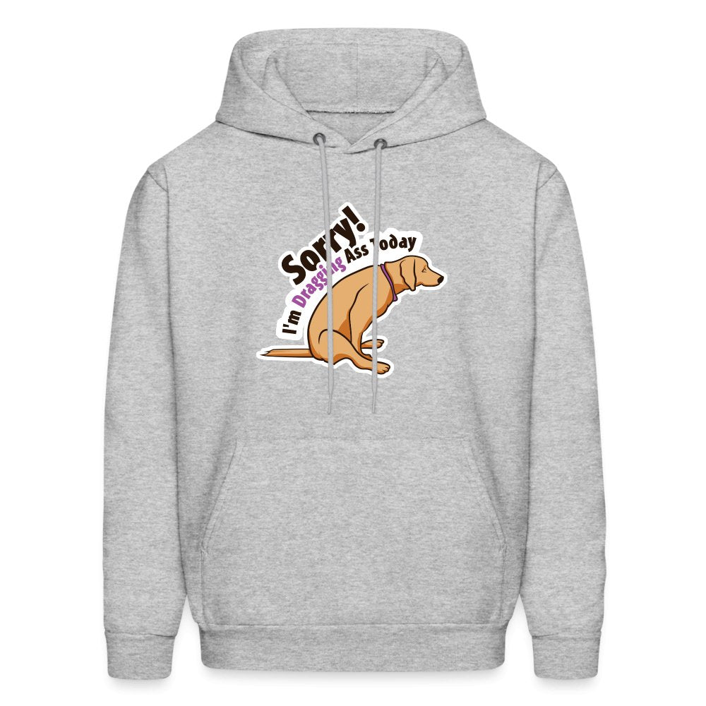 Sorry I'm dragging ass today Unisex Hoodie-Men's Hoodie | Hanes P170-I love Veterinary