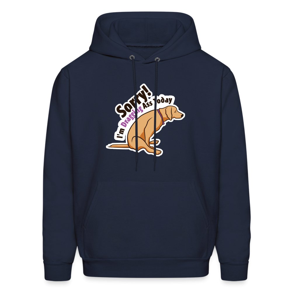 Sorry I'm dragging ass today Unisex Hoodie-Men's Hoodie | Hanes P170-I love Veterinary