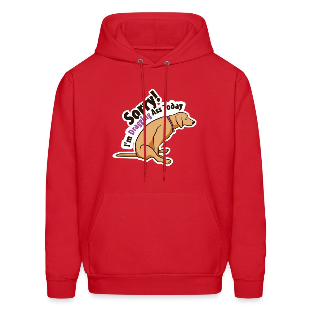 Sorry I'm dragging ass today Unisex Hoodie-Men's Hoodie | Hanes P170-I love Veterinary