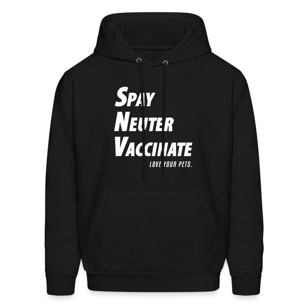 Spay, neuter, vaccinate! Love your pets Unisex Hoodie-Men's Hoodie | Hanes P170-I love Veterinary
