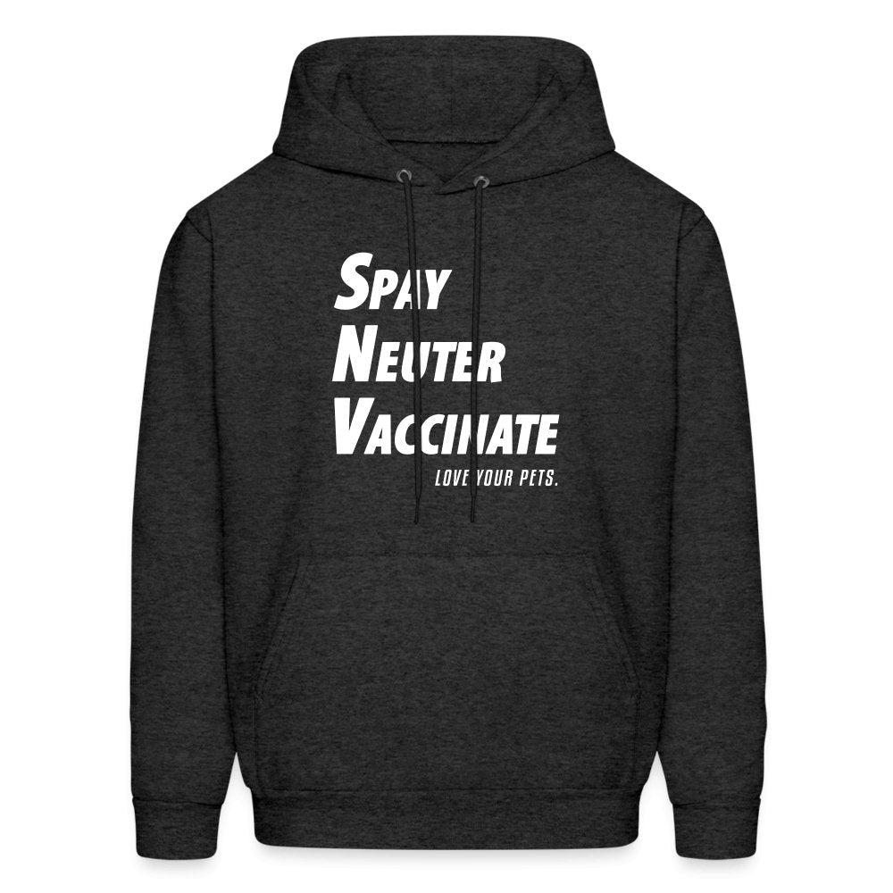 Spay, neuter, vaccinate! Love your pets Unisex Hoodie-Men's Hoodie | Hanes P170-I love Veterinary