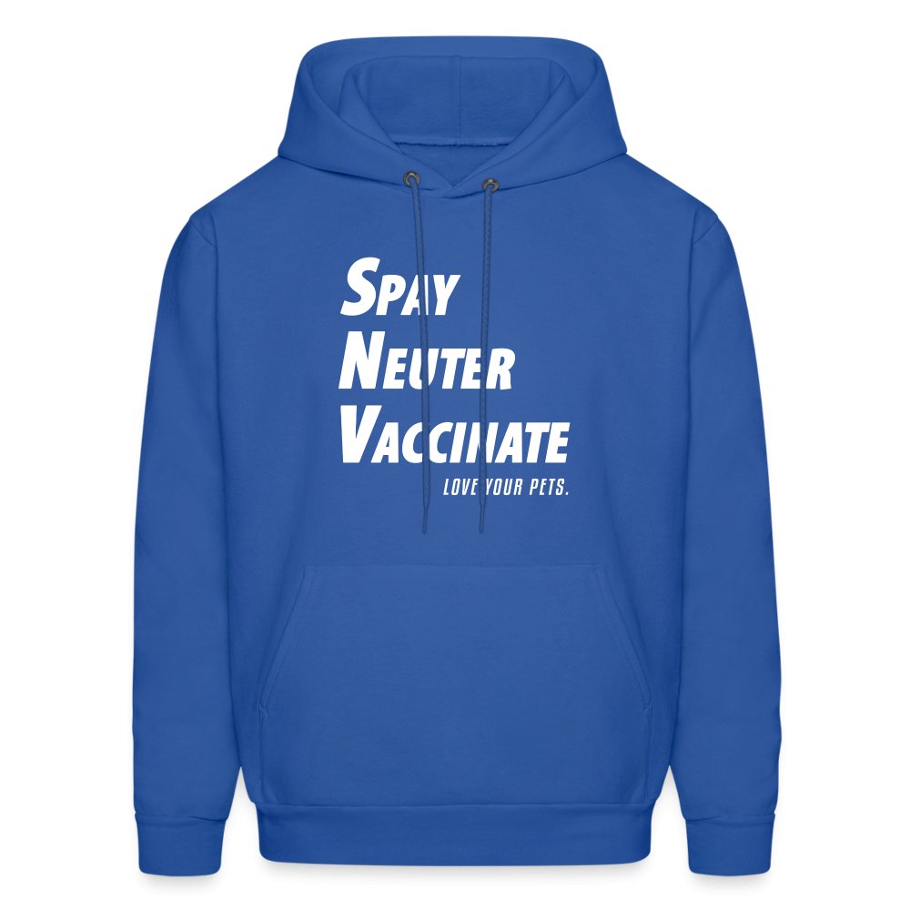 Spay, neuter, vaccinate! Love your pets Unisex Hoodie-Men's Hoodie | Hanes P170-I love Veterinary