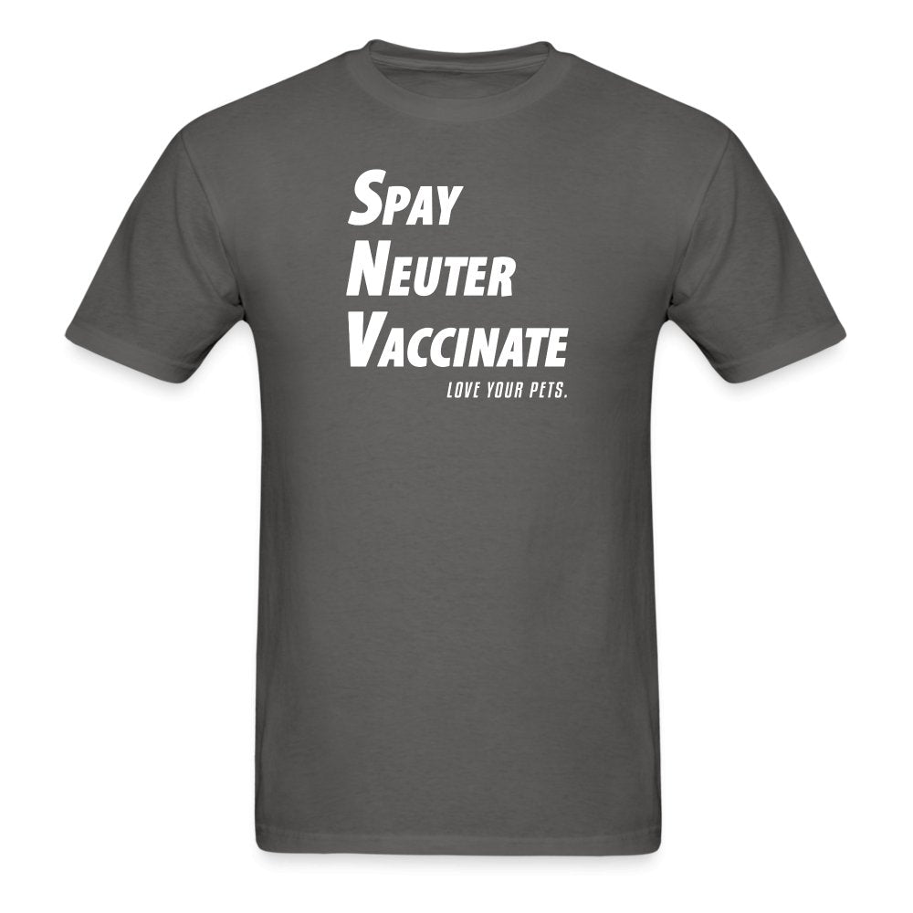 Spay, neuter, vaccinate! Love your pets Unisex T-shirt-Unisex Classic T-Shirt | Fruit of the Loom 3930-I love Veterinary
