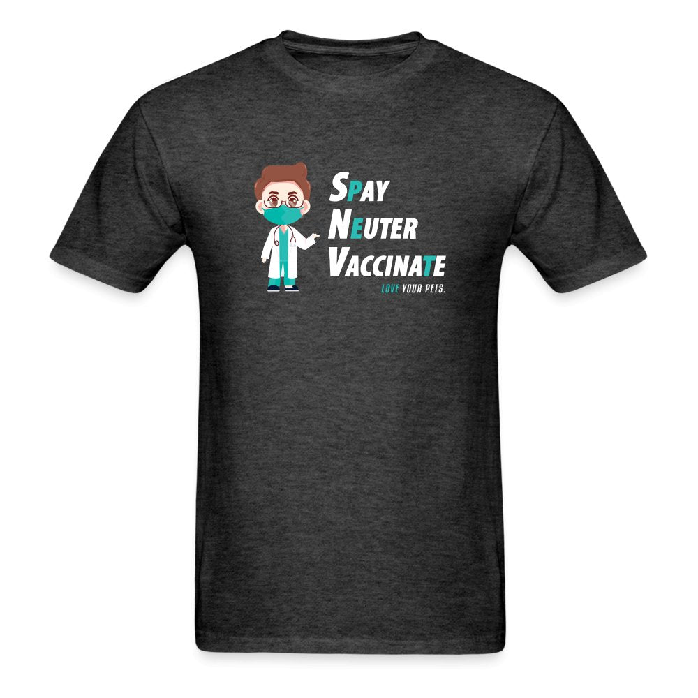 Spay, neuter, vaccinate! Unisex T-shirt-Unisex Classic T-Shirt | Fruit of the Loom 3930-I love Veterinary