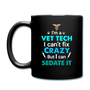 Vet Tech - Can't fix crazy, but I can sedate it Full Color Mug-Full Color Mug | BestSub B11Q-I love Veterinary