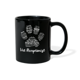 Vet Receptionist Pawprint Full Color Mug-Full Color Mug | BestSub B11Q-I love Veterinary
