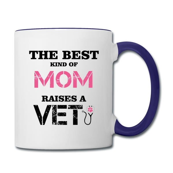 The best kind of Mom raises a Veterinarian Contrast Coffee Mug-Contrast Coffee Mug | BestSub B11TAA-I love Veterinary