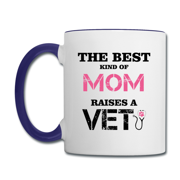 The best kind of Mom raises a Veterinarian Contrast Coffee Mug-Contrast Coffee Mug | BestSub B11TAA-I love Veterinary