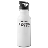 Be kind to every kind Water Bottle 20 oz-Water Bottle | BestSub BLH1-2-I love Veterinary