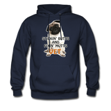 Stickin' butts and fixin' mutts Vet Unisex Hoodie-Men's Hoodie | Hanes P170-I love Veterinary