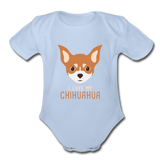I love my Chihuahua Onesie-Organic Short Sleeve Baby Bodysuit | Spreadshirt 401-I love Veterinary