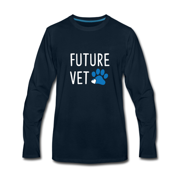 Future Vet Unisex Premium Long Sleeve T-Shirt-Men's Premium Long Sleeve T-Shirt | Spreadshirt 875-I love Veterinary