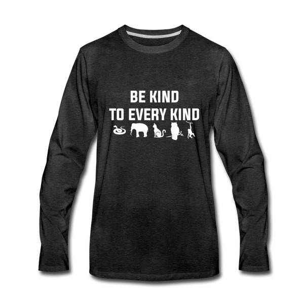 Be kind to every kind Unisex Premium Long Sleeve T-Shirt-Men's Premium Long Sleeve T-Shirt | Spreadshirt 875-I love Veterinary