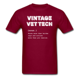 Vintage Vet Tech Unisex T-shirt-Unisex Classic T-Shirt | Fruit of the Loom 3930-I love Veterinary