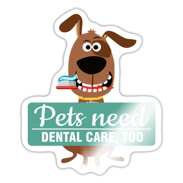 Pets need dental care too Sticker-Sticker-I love Veterinary