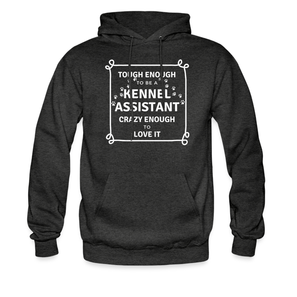Tough enough to be a Kennel Assistant, crazy enough to love it Unisex Hoodie Men's Hoodie-Men's Hoodie | Hanes P170-I love Veterinary