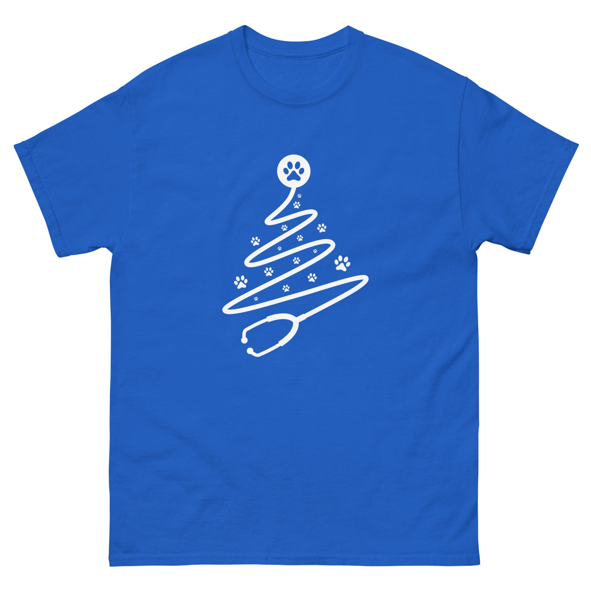 Stethoscope tree Unisex T-shirt-Unisex T-shirt | Gildan 5000-I love Veterinary
