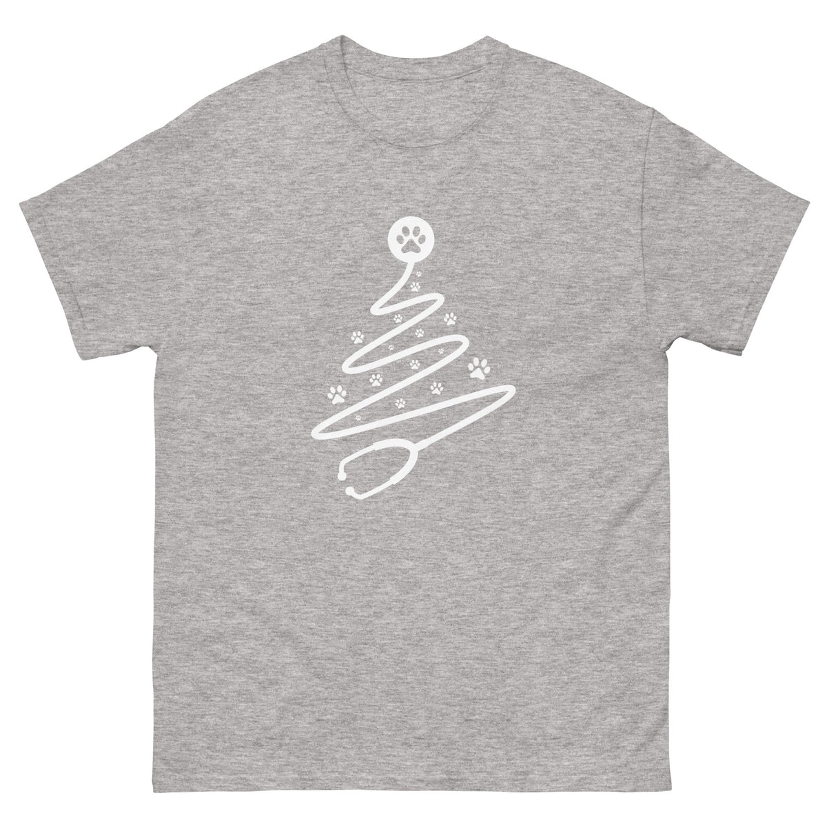 Stethoscope tree Unisex T-shirt-Unisex T-shirt | Gildan 5000-I love Veterinary