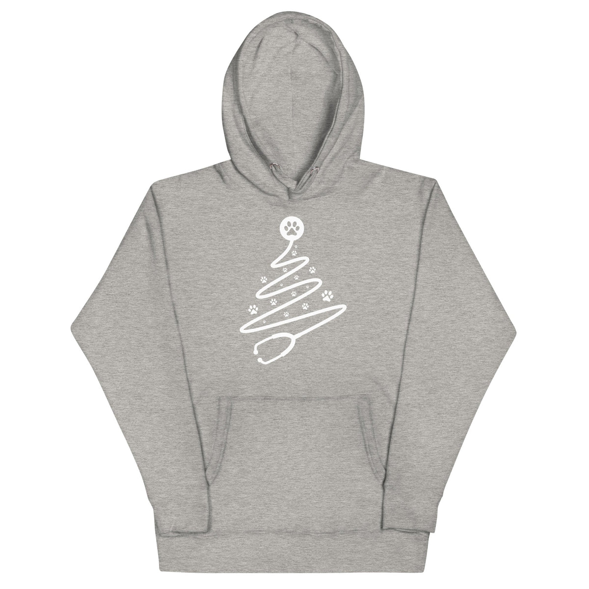 Stethoscope tree Unisex Premium Hoodie-Premium Unisex Hoodie-I love Veterinary