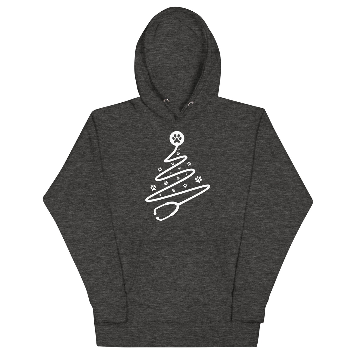 Stethoscope tree Unisex Premium Hoodie-Premium Unisex Hoodie-I love Veterinary