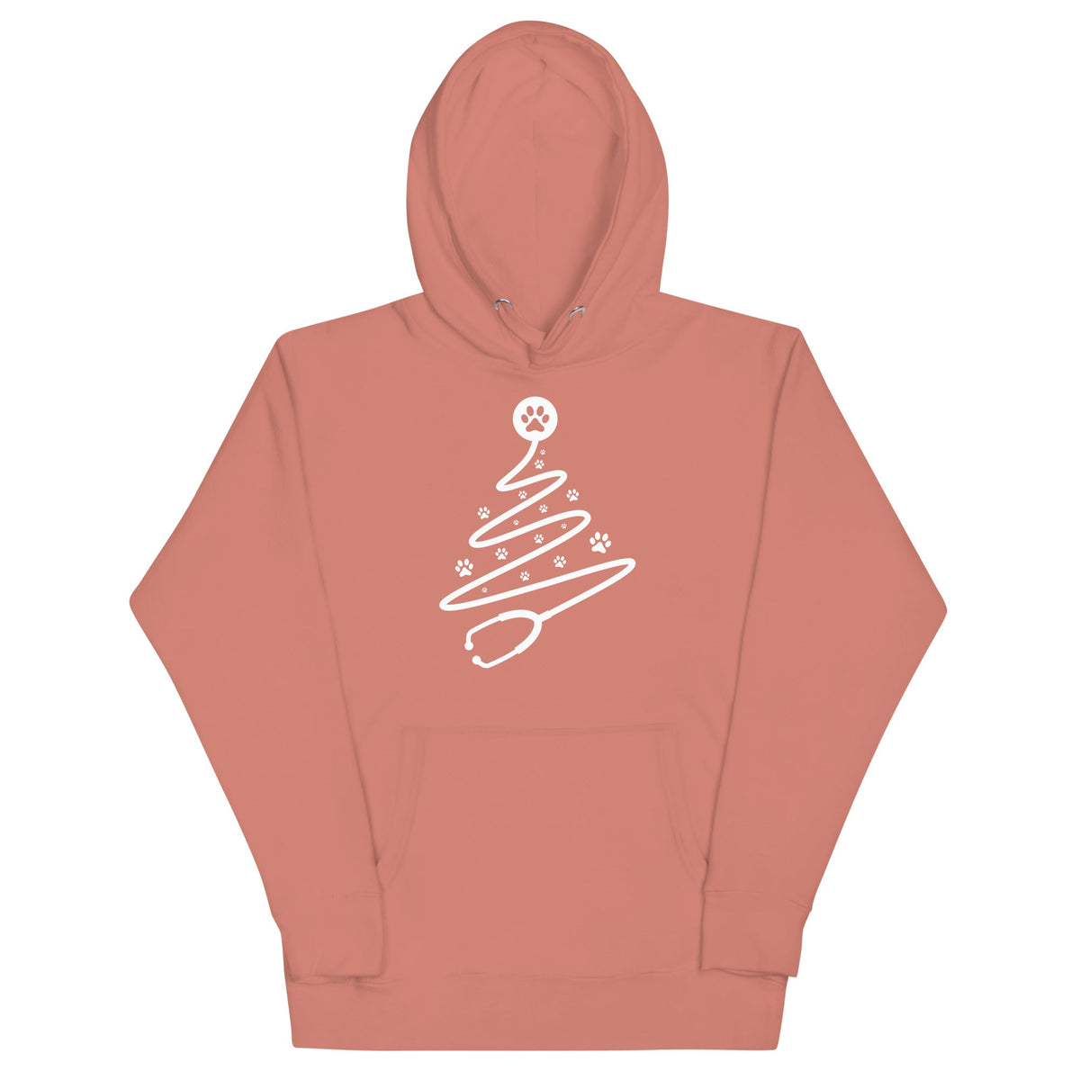 Stethoscope tree Unisex Premium Hoodie-Premium Unisex Hoodie-I love Veterinary