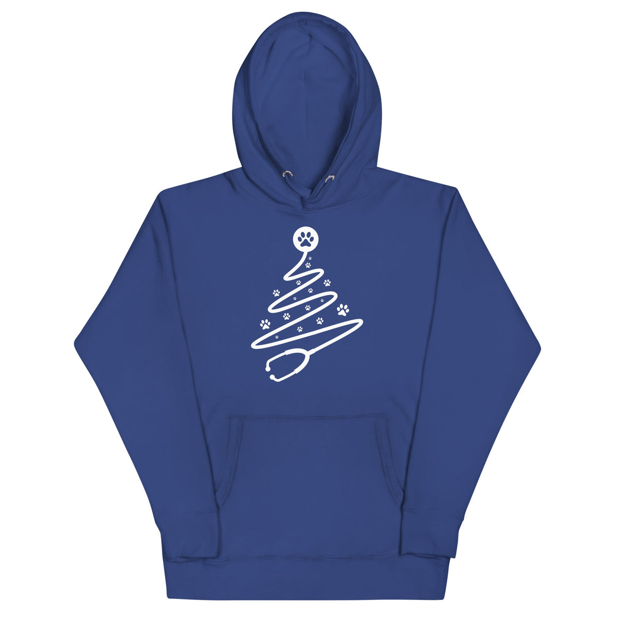 Stethoscope tree Unisex Premium Hoodie-Premium Unisex Hoodie-I love Veterinary