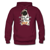 Stickin' butts and fixin' mutts Vet Unisex Hoodie-Men's Hoodie | Hanes P170-I love Veterinary