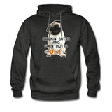 Stickin' butts and fixin' mutts Vet Unisex Hoodie-Men's Hoodie | Hanes P170-I love Veterinary