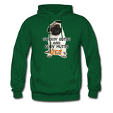 Stickin' butts and fixin' mutts Vet Unisex Hoodie-Men's Hoodie | Hanes P170-I love Veterinary