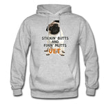 Stickin' butts and fixin' mutts Vet Unisex Hoodie-Men's Hoodie | Hanes P170-I love Veterinary