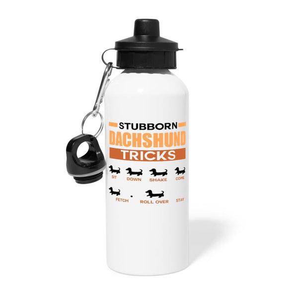 Stubborn dachshund tricks 20oz Water Bottle-Water Bottle | BestSub BLH1-2-I love Veterinary