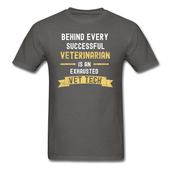 Successful Vet, Exhausted Vet Tech Unisex T-shirt-Unisex Classic T-Shirt | Fruit of the Loom 3930-I love Veterinary