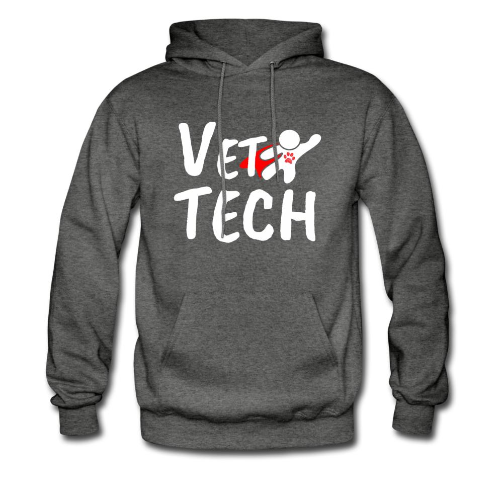 Super Vet Tech Unisex Hoodie-Men's Hoodie | Hanes P170-I love Veterinary