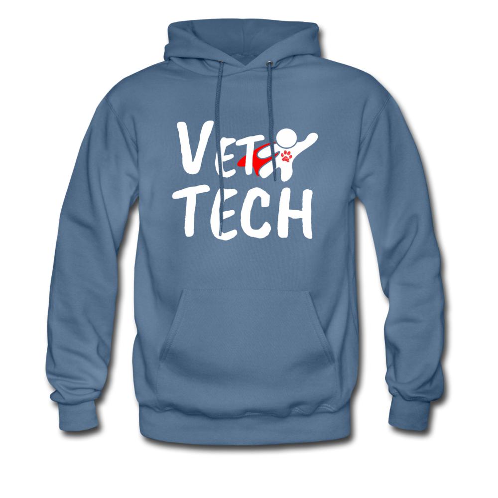 Super Vet Tech Unisex Hoodie-Men's Hoodie | Hanes P170-I love Veterinary